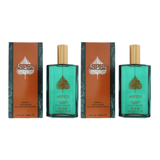 Coty Aspen Cologne 118ml x 2
