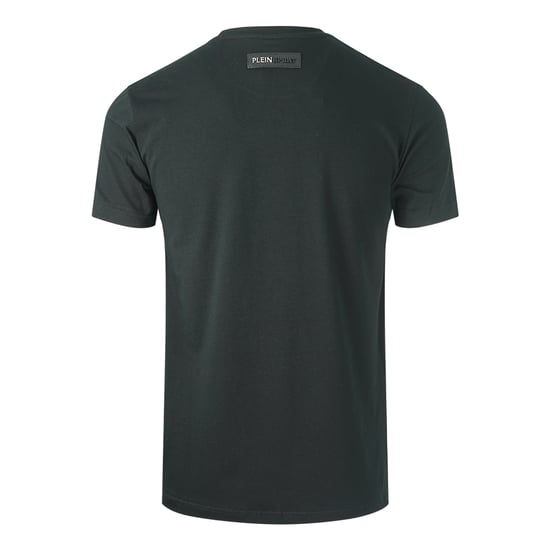 Plein Sport Stencil Tiger Logo Black T-Shirt