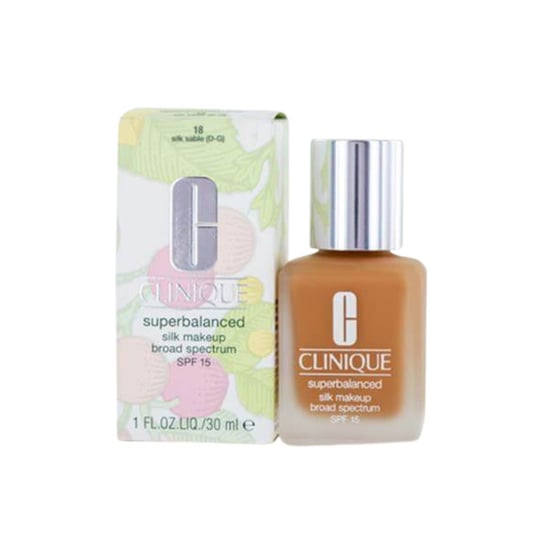 Clinique Super Balanced Silk Make Up Foundation 30ml - 18 Silk Sable