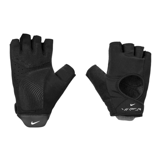 Nike - Damen 2024 - Fingerlose Handschuhe "Vapor", Fitness - Polyester, Nylon, PU, Elastan (Schwarz) - Image 2