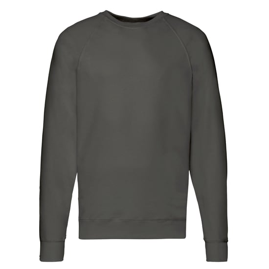 Fruit of the Loom - Sweatshirt für Herren/Damen Unisex Raglanärmel (Hellgrau) - Image 1