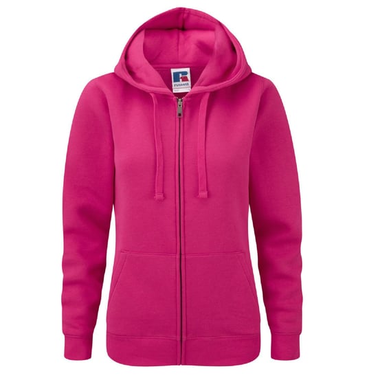 Russell Damen Kapuzenjacke, 3lagig (Fuchsia) - Image 1