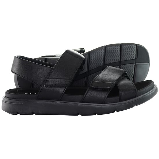 Clarks UnWilmore Band Schwarze Herren-Sandalen - Image 3