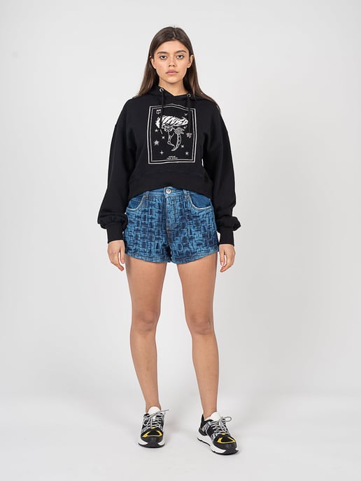 Pinko Shorts Creativa Damen dunkelblau - Image 2