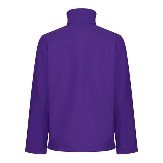Regatta Standout Mens Ablaze Printable Soft Shell Jacket (Vibrant Purple)