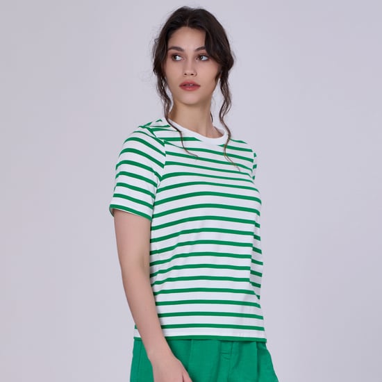 Gestreiftes T-Shirt aus Baumwolle - Image 5