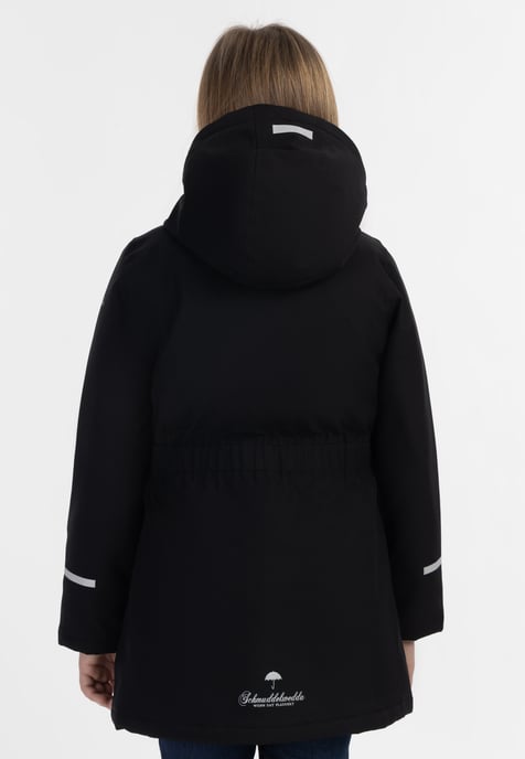 Schmuddelwedda Winterjacke Mädchen Schwarz - Image 5