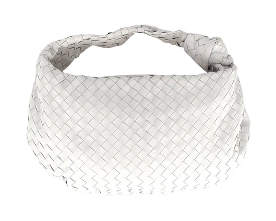 Bottega Veneta Große Jodie aus weißem Lammleder - Image 1