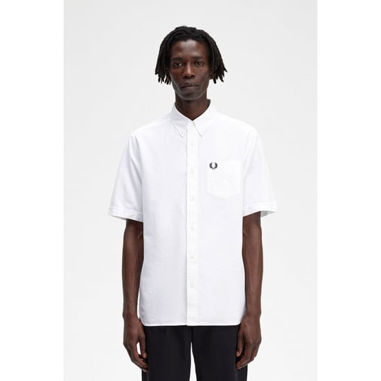 Fred Perry Mens Short Sleeve Oxford Shirt