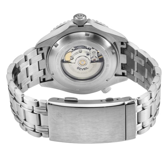 Gevril Herrenuhr Hudson Yards Schweizer Automatikuhr Schwarz - Image 2