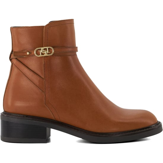 Dune Praising Leder Damen Tan Stiefel - Image 4