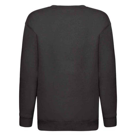 Fruit of the Loom - "Premium" Sweatshirt Überschnittene Schulter für Kinder (Schwarz) - Image 2