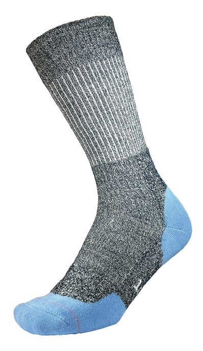 1000 Mile - Damen Fusion Repreve Doppelschicht Anti-Blasen Wandersocken - Marineblau / Kornblume - Image 1
