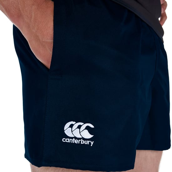 Canterbury Mens Professional Polyester Shorts (Navy)