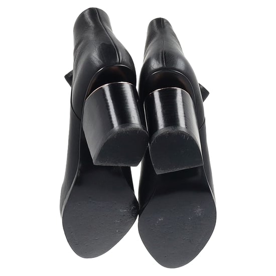 Alexander Wang Gabi Cutout Absatzstiefeletten aus schwarzem Leder - Image 6