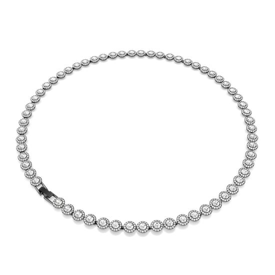 Swarovski 'Una' Damen-Halskette aus Metall - Schwarz 5681057 - Image 4