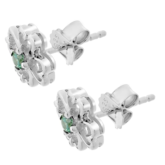 Orphelia 'Saffina' Ohrstecker für Damen aus 925er Sterlingsilber - Silber ZO-7081 - Image 1