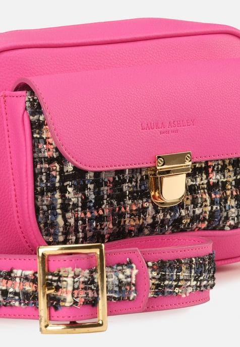 Laura Ashley Fuchsia CrossBody Bag