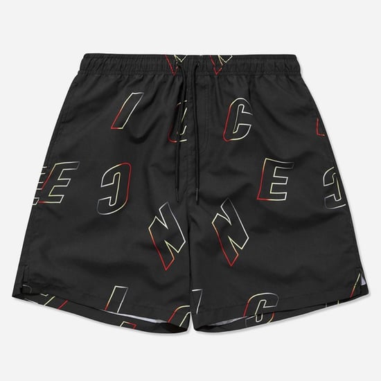 Mens Surface Mens Black Swim Shorts