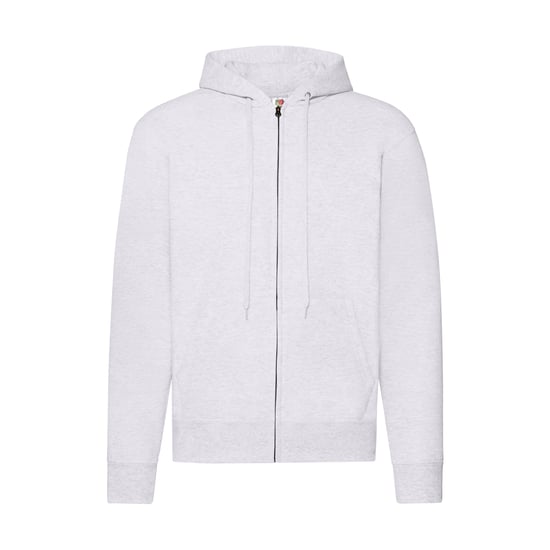 Fruit of the Loom - "Classic" Kapuzenpullover, Mit Reißverschluss für Herren (Weiß) - Image 1