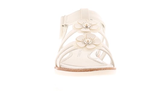 Princess Stardust Girls Sandals Younger Strappy Pearly white