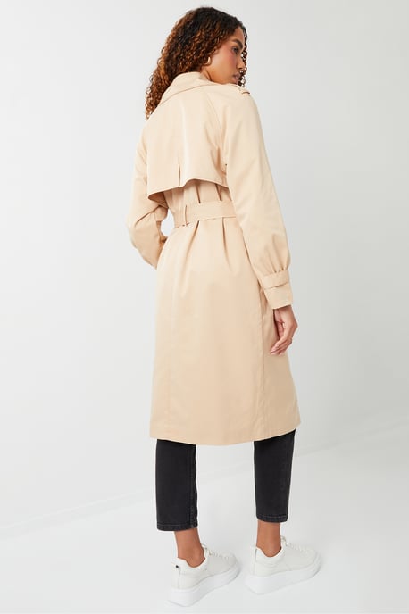 Stone 'Richie' Raglan Sleeve Trench Coat
