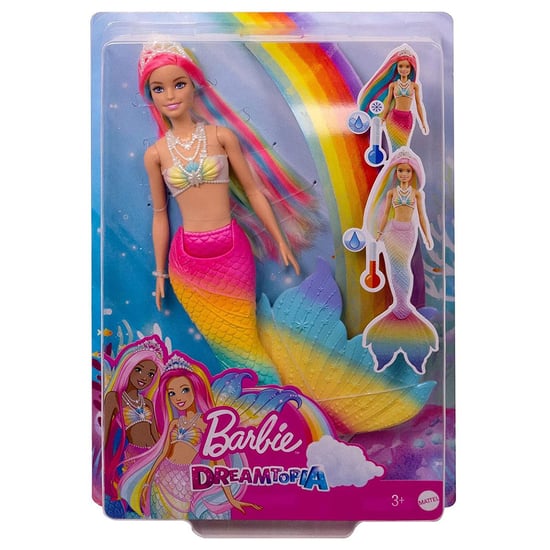 Barbie Dreamtopia Rainbow Magic Colour-Change Mermaid