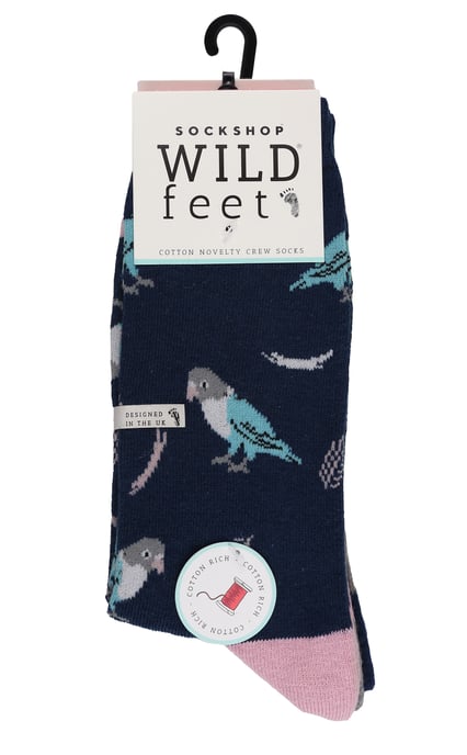 Wild Feet - 3 Pack Damen Tier Thema Spaß Neuheit Socken für Geschenk - Image 2