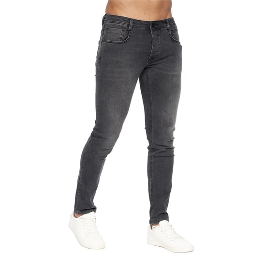 Crosshatch - "Malcolm" Jeans für Herren (dunkele Kohle) - Image 5