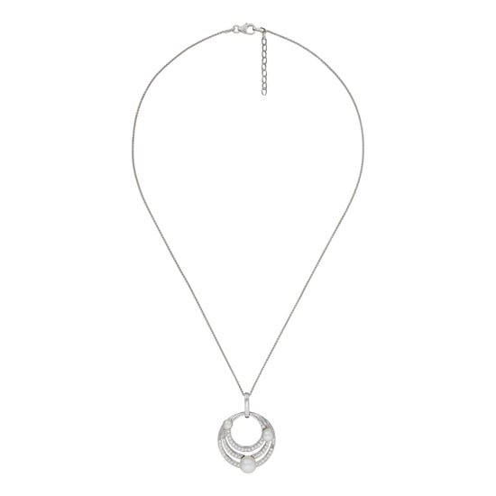 Orphelia Damen-Kette aus 925er Sterlingsilber mit Anhänger – Silber ZH-4794 - Image 3