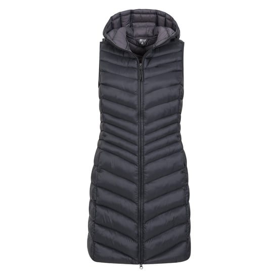 Mountain Warehouse Damen/Damen Florence Gepolstert Langes Gilet (Schwarz) - Image 3