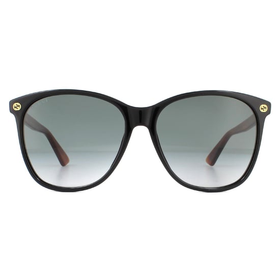 Gucci Sonnenbrille GG0024S 003 Schwarz Braun Grau Gradient - Image 1