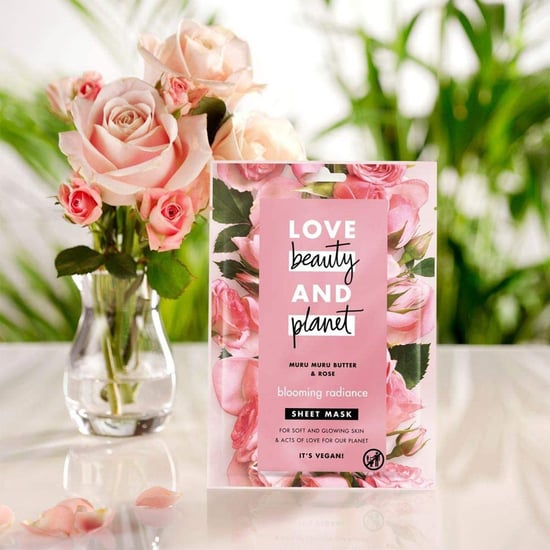 Love Beauty & Planet Blooming Radiance Sheet Mask for Soft & Glowing Skin, 4pk