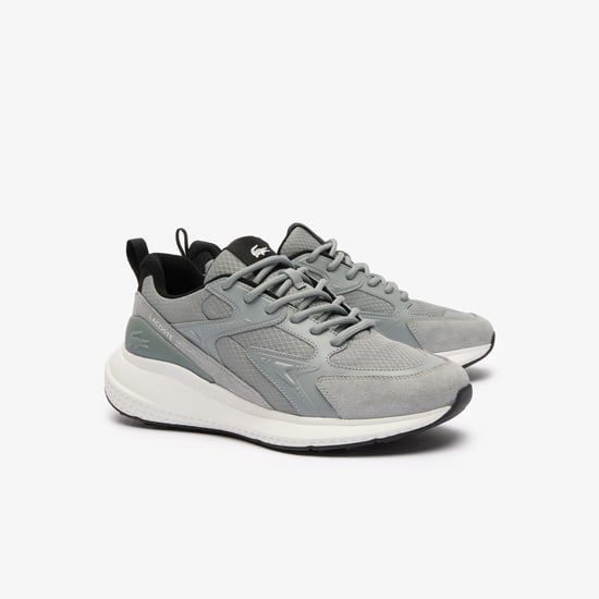 Men's Lacoste L003 Evo Trainers in Grey White