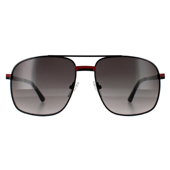 Guess Aviator Herren Matt Schwarz Rauchverlauf GF0238 - Image 1