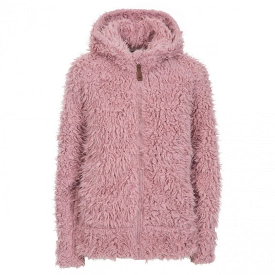 Trespass - Veste polaire à capuche FLUFFYNESS - Femme (Rose) - Image 1