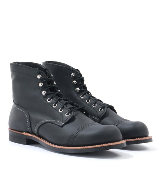 Boots 8084 Iron Ranger Red Wing Pour Homme en Noir - Image 1