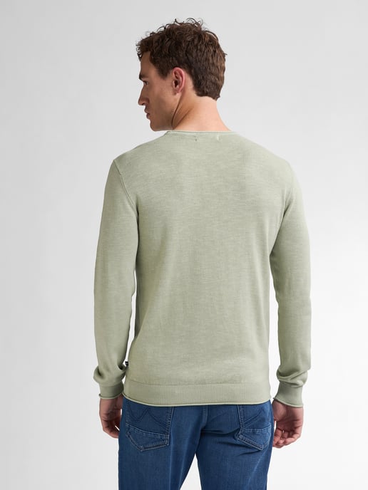 Petrol Industries - Bequemer Pullover Driftline Herren - Grün - Image 4