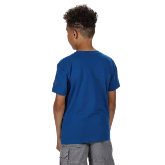 Regatta Kinder Bosley III Print T-Shirt (Marineblau) - Image 2