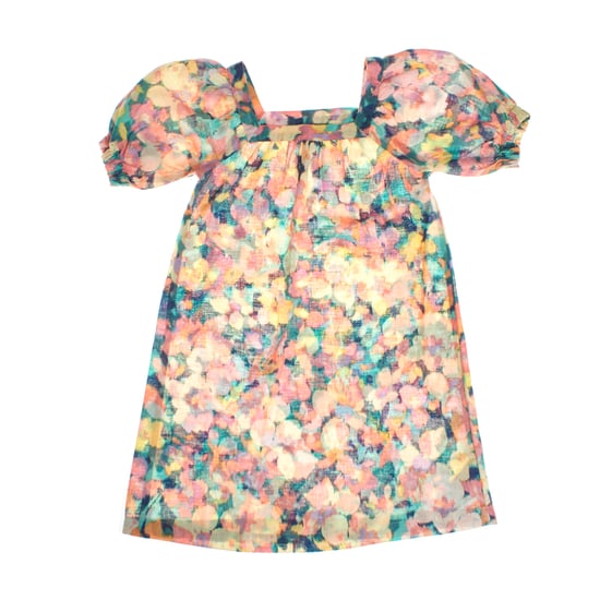Short sleeve floral dress 601084 girls