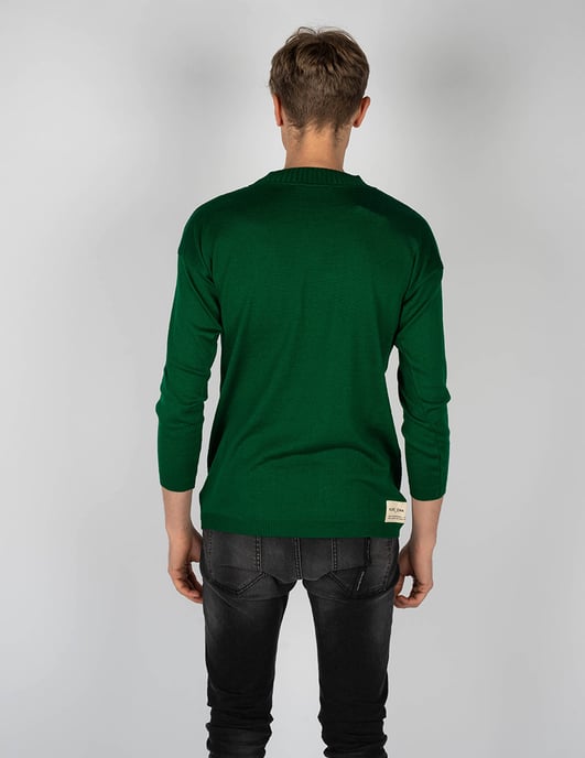 Takeshy Kurosawa Pullover Herren grün - Image 4