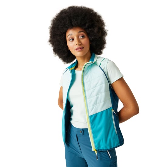 Regatta Womens/Ladies Steren II Hybrid Jacket (Bleached Aqua/Tahoe Blue)