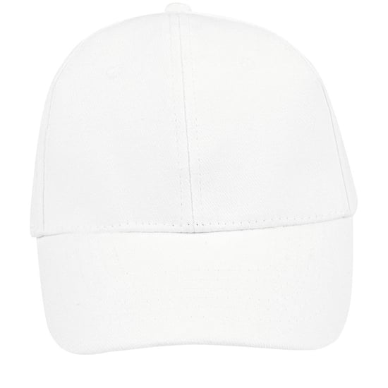 SOLS Unisex Buffalo 6 Panel Baseball Cap (White)