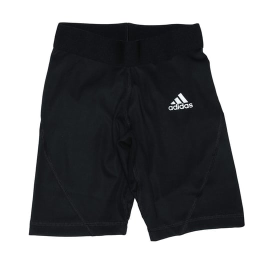 Boy's adidas Junior Alphaskin Short Tights in Black