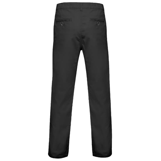 Asquith & Fox Herren Classic Casual Chinos/Hosen (Schwarz) - Image 2
