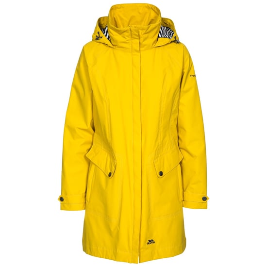 Trespass Damen Regenjacke Rainy Day wasserfest, mit Kapuze (Goldgelb) - Image 1
