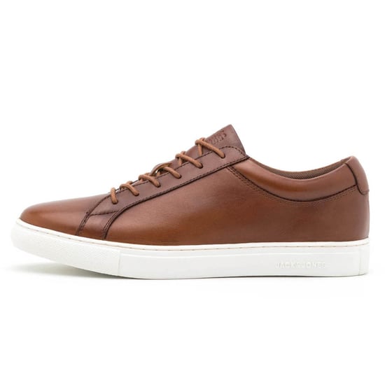 Herren Jfw Galaxy Leather von der Marke Jack & Jones. Der Schuh ist aus hochwertigem Leder gefertigt. Marke: Jack & JonesModellname: Jfw Galaxy LeatherKategorie: HerrenschuheMaterialien: LederFarbe: cognacbraun - Image 1