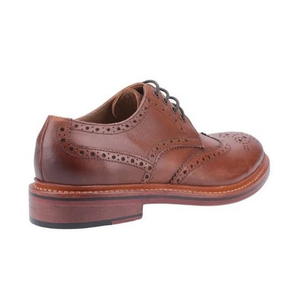 Cotswold Herren Quenington Goodyear Welt Lace Up Lederschuh (Braun) - Image 2