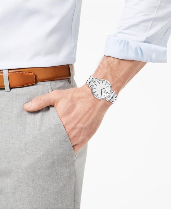 Bulova Regatta Silber Herren Armbanduhr 96A232 - Image 3