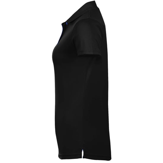 SOLS Womens/Ladies Performer Kurzarm-Piqué-Poloshirt (Schwarz) - Image 3